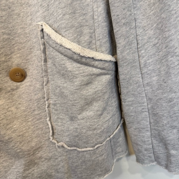Frank & Eileen Belfast Sweatshirt Peacoat Size S Gray Melange - Picture 6 of 16